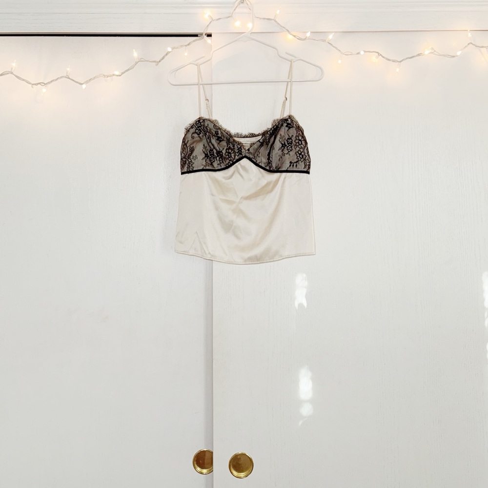 Abercrombie Lace and Satin Cami